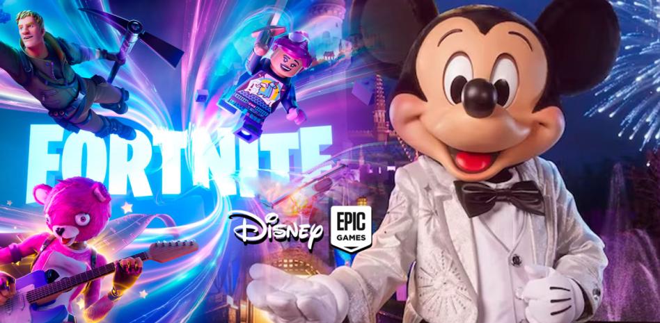 Disney invertirá mil 500 millones en acciones de Epic Games, creador de ‘Fortnite’