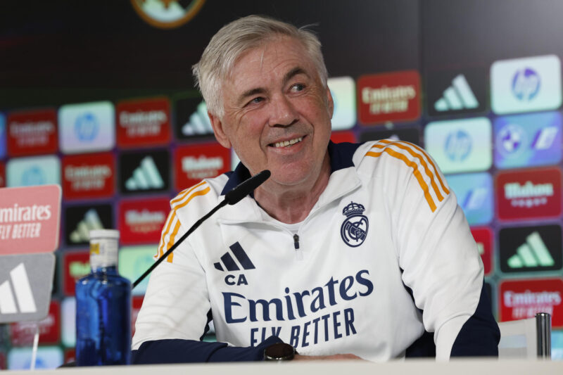 Palabras de Ancelotti: «Eterno con el Madrid, ilusionado con Brasil»